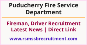 Puducherry Fireman